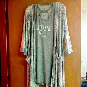 NWT Rae Dunn 2pc sleep set